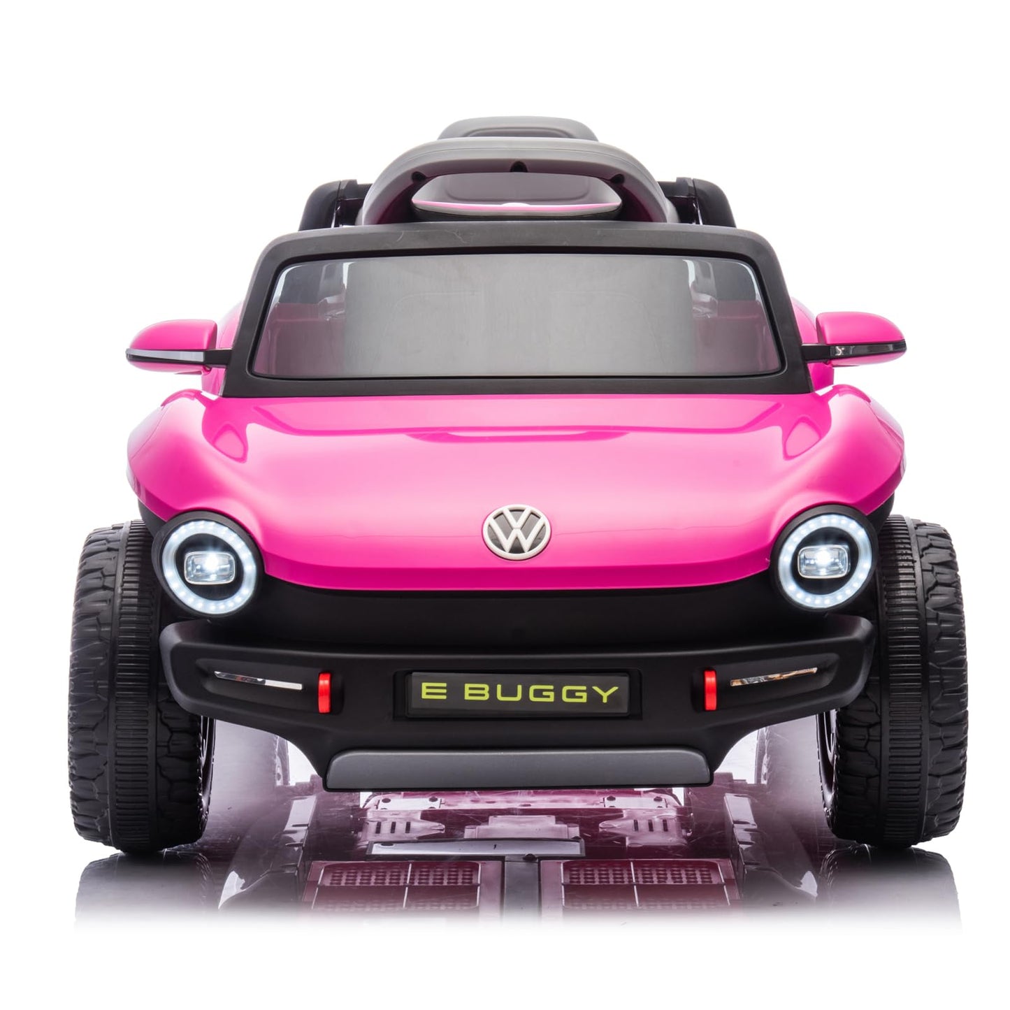 Garvee Ride - P Series: 12V Ride-On Toy With Remote Control | LED Lights, MP3, and Bluetooth | For Boys and Girls, Pink