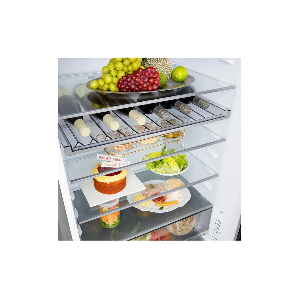LG GBBW322CPY 465L Fit & Max Total No Frost Fridge Freezer Silver