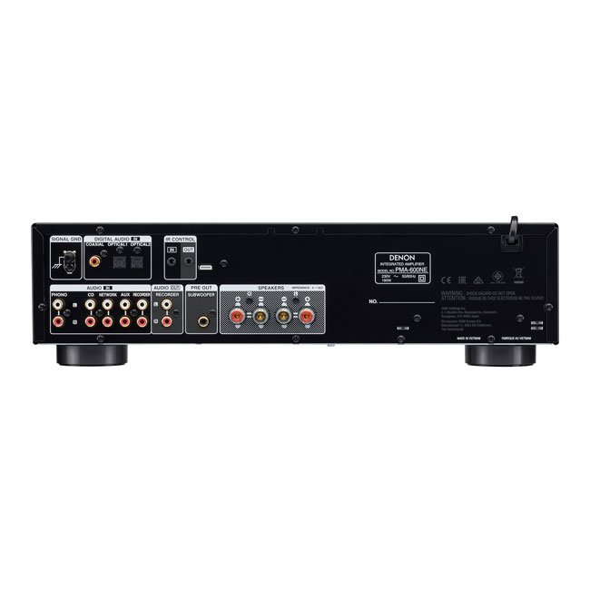 Denon PMA600NE Integrated Amplifier with 70W per Channel and Bluetooth Black