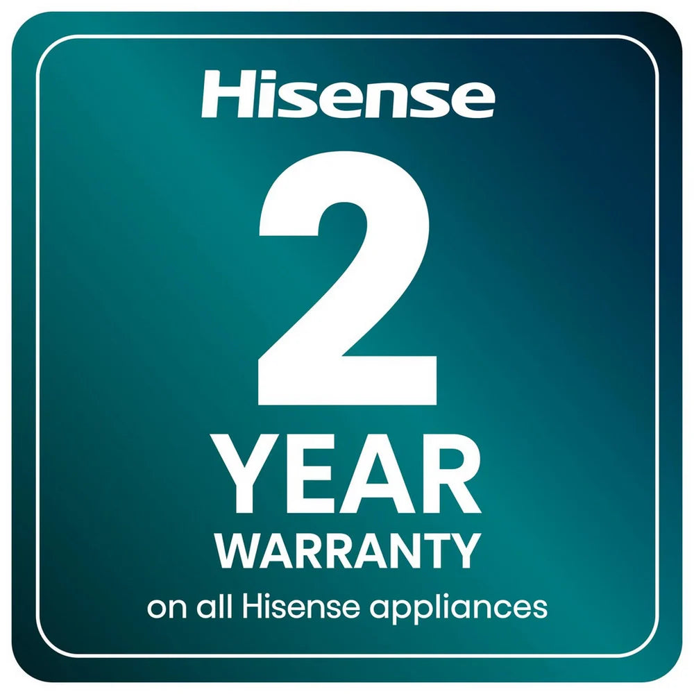 Hisense RB327N4ABD Fridge Freezer Frost Free Freestanding 50/50 182cm Tall 256L - Black