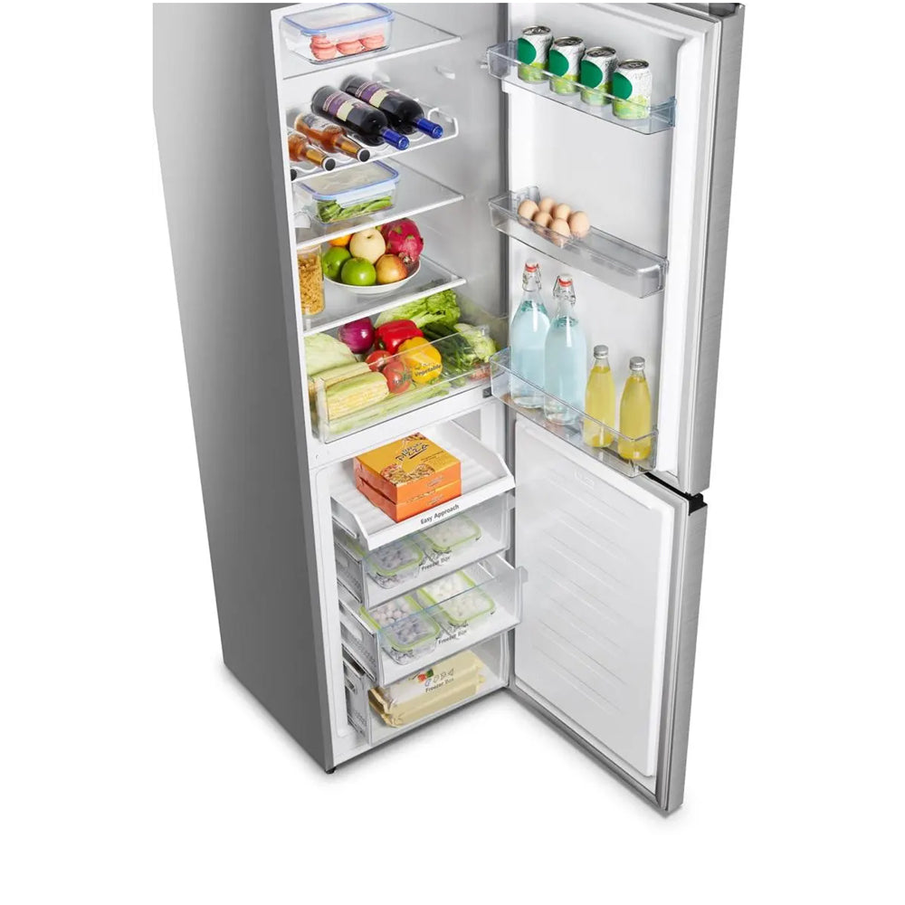 Hisense RB327N4BCE Freestanding 50/50 Total No Frost Fridge Freezer Stainless Steel