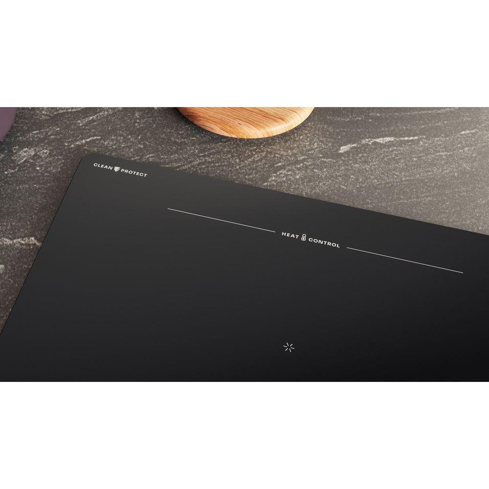 Hotpoint HTX6014DCF 60cm Induction Hob With HeatControl Black