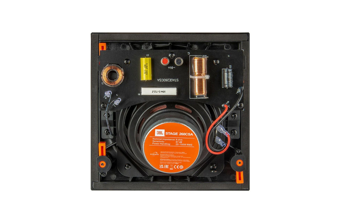 JBL Stage 260CSA 2-way 6.5 Inch Single In-Ceiling LCR Speaker