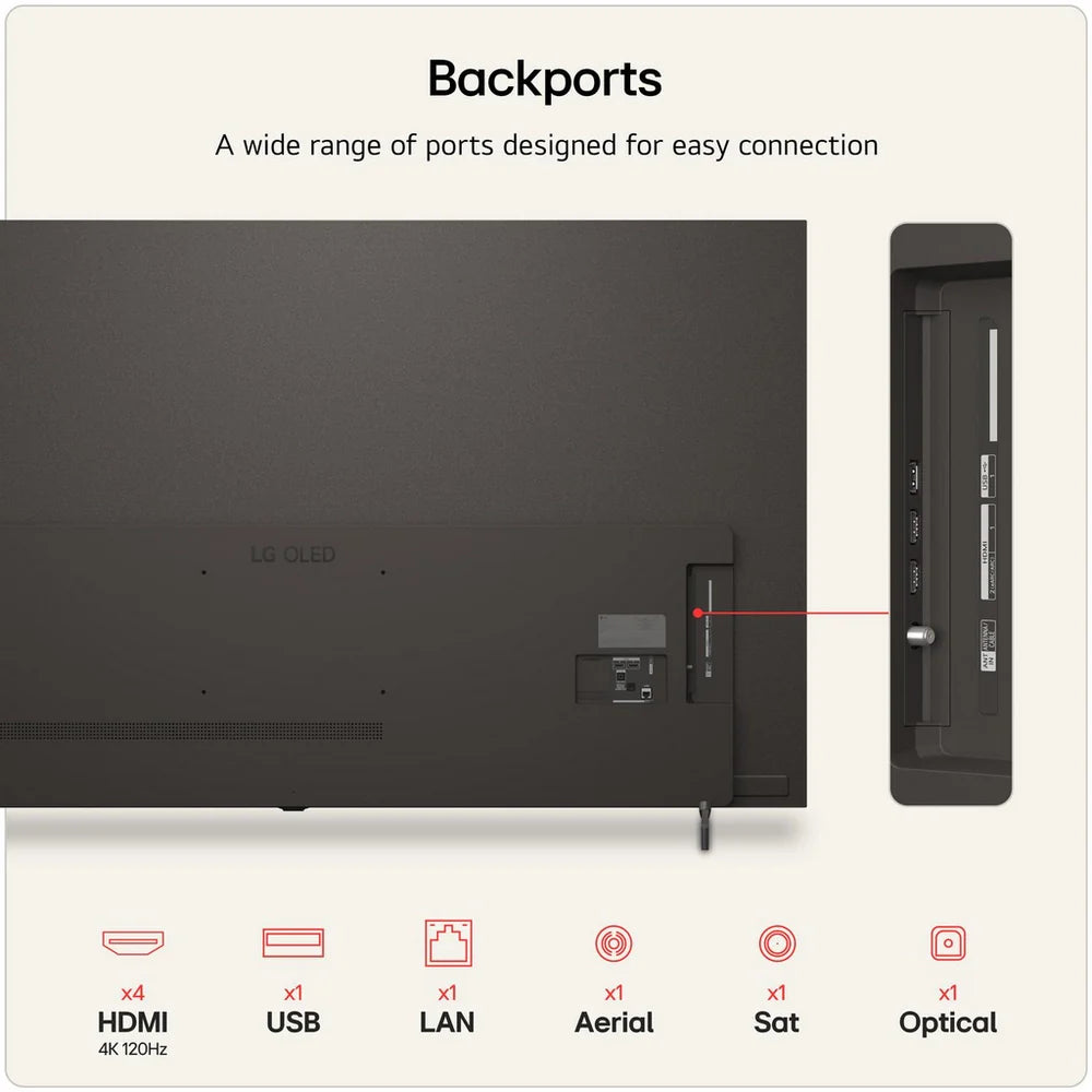 LG OLED77B6ELC 77 Inch OLED AI B6 4K Ultra HD HDR Smart TV 2026