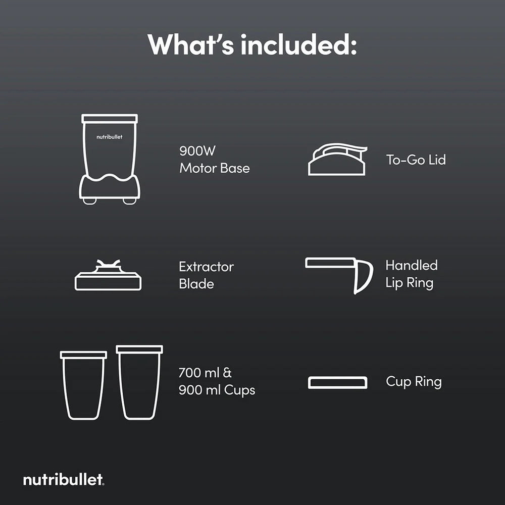 Nutribullet 900 Series McLaren F1 Team Edition Portable Blender 2775 - Grey