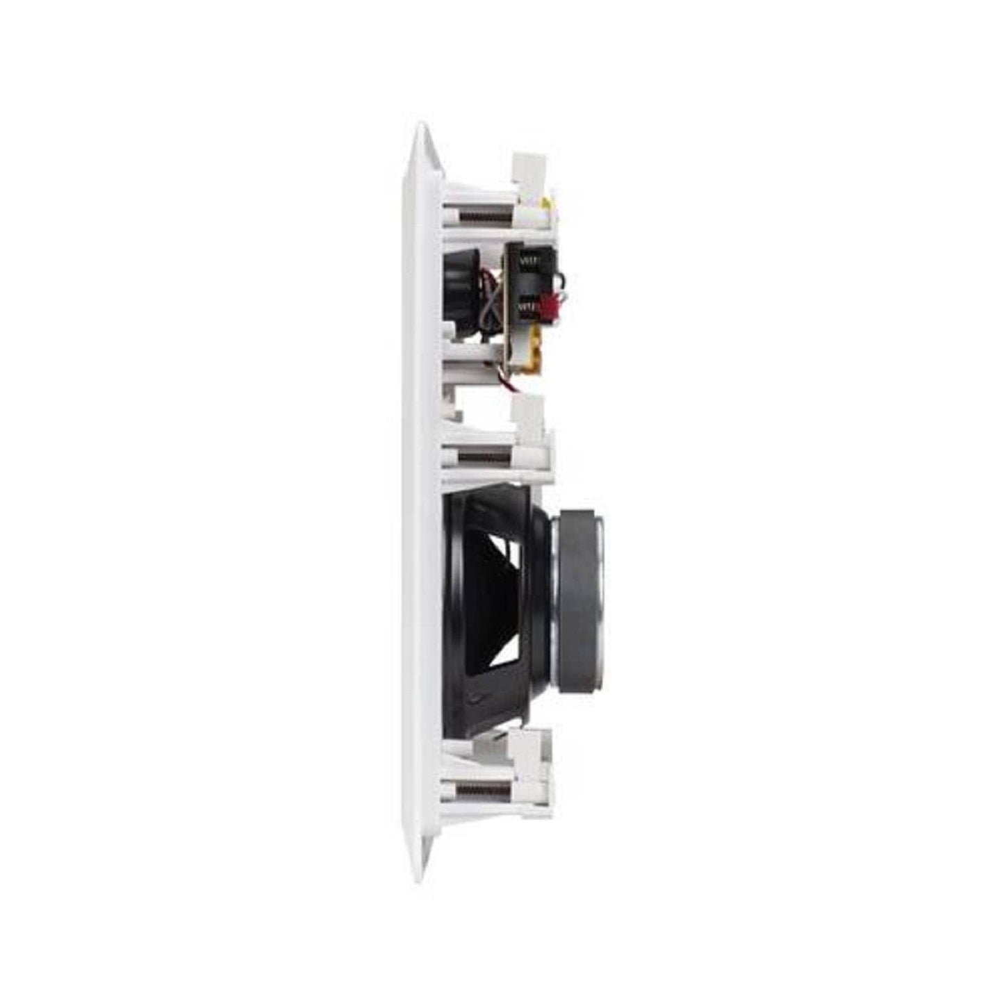 Polk RC65I High-Quality In-Ceiling Stereo Speakers Pair with 6.5 inch Drivers white