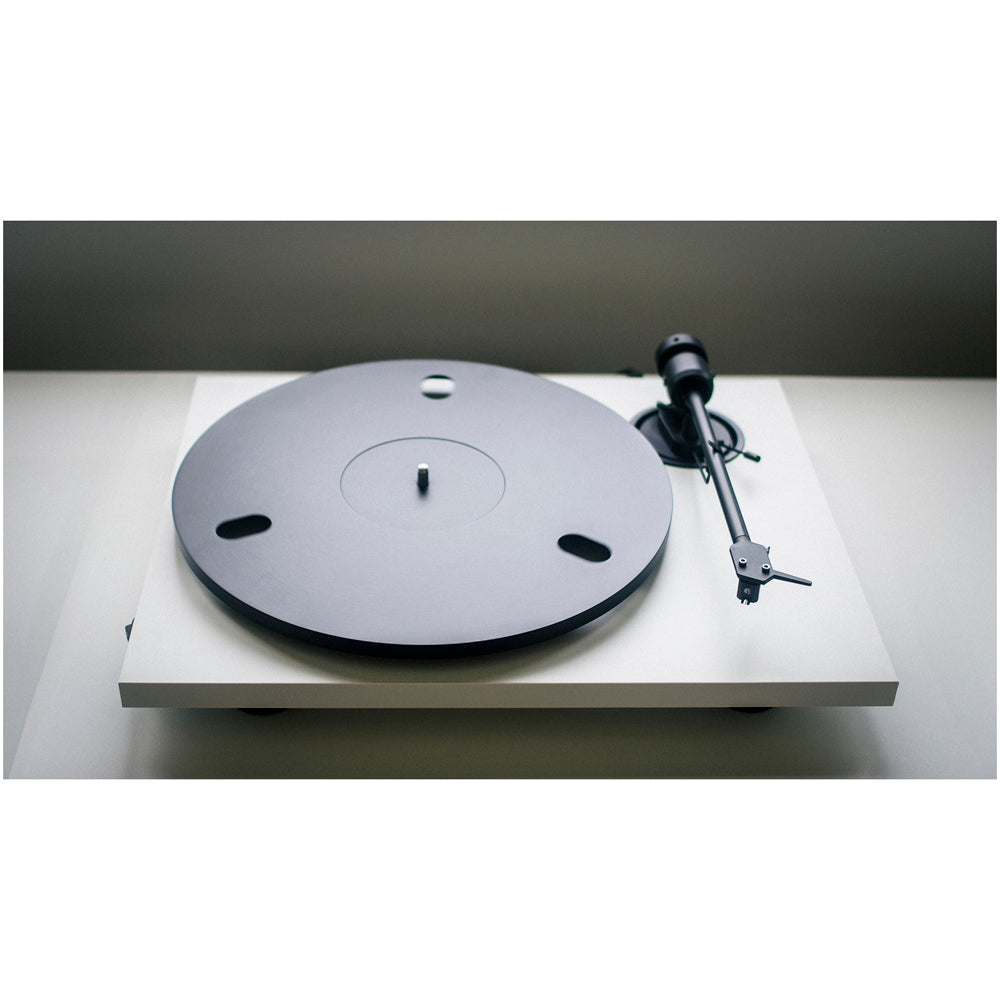 Pro-Ject E1.2 Plug and Play Audiophile Grade Manual Turntable White