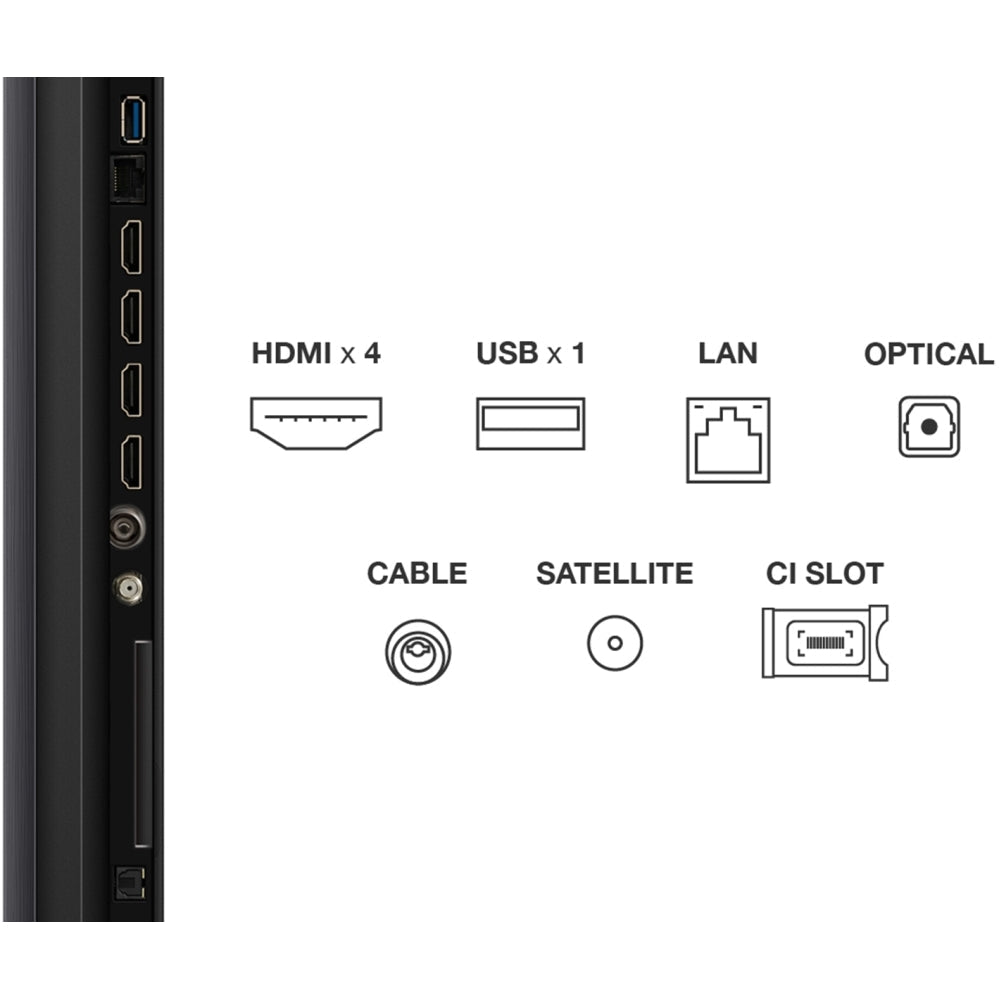 TCL 75Q6C-UK 75 Inch Q6C 4K Ultra HD HDR QD-Mini LED Smart Google TV