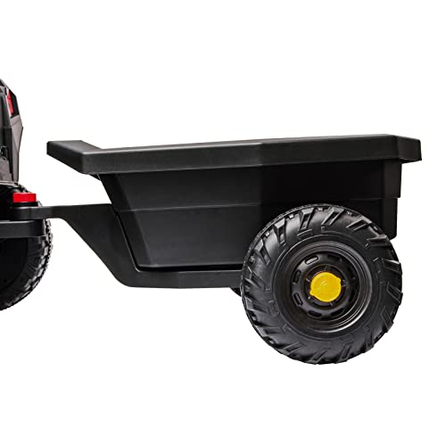 Garvee Trailer for 12V Kids Ride On Car Truck w/ Parent Remote Control (Trailer Only)