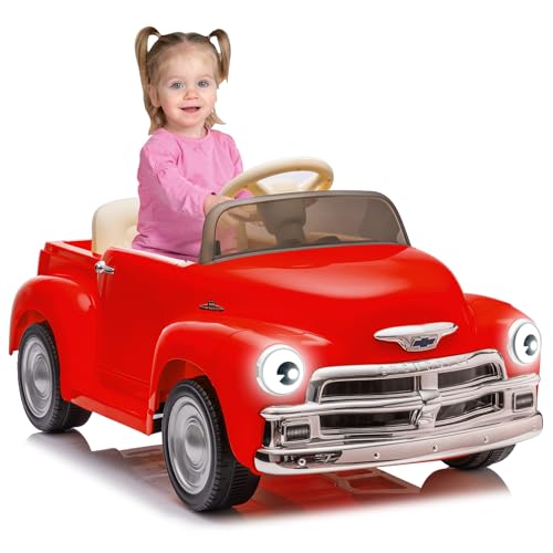 Garvee Ride - P Series: 3, 12V Ride On Car for Kids with Lcd Show, Led Lights, Battery Powered 4-Wheels Ride On Toy with Seat Belt, Slow Start, Electric Toy Car