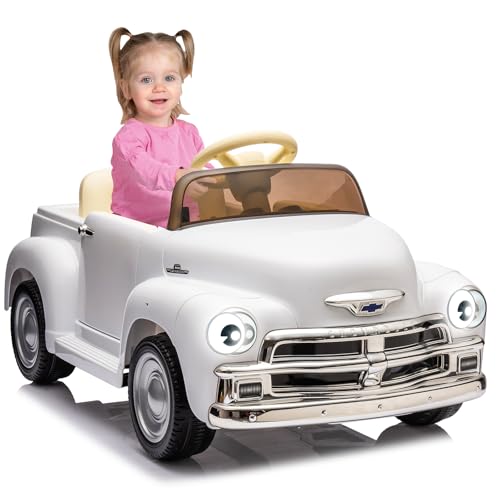 Garvee Ride - P Series: 12V Ride On Car for Kids Ages 3-5, Power Wheel Ride-on Toys W/parent Remote, Music Player, 4 Wheel Cushion, Kids Electric Cars with 2 Speed, Dual Doors, Front &ear Headlights