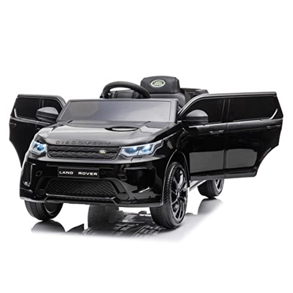 Garvee Ride - P Series: 12V Land Rover mini Kids Ride-On Car: Remote Control, LED Lights, Bluetooth, Music, Radio, Battery Powered, for Ages 3-8 - Black