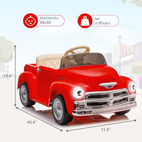Garvee Ride - P Series: 3, 12V Ride On Car for Kids with Lcd Show, Led Lights, Battery Powered 4-Wheels Ride On Toy with Seat Belt, Slow Start, Electric Toy Car