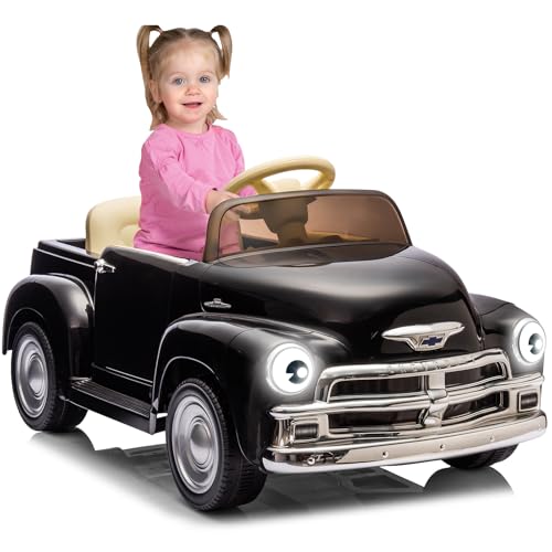 Garvee Ride - P Series: 12V Ride On Car for Kids Ages 3-5, Power Wheel Ride-on Toys W/parent Remote, Music Player, 4 Wheel Cushion, Kids Electric Cars with 2 Speed, Dual Doors, Front &ear Headlights