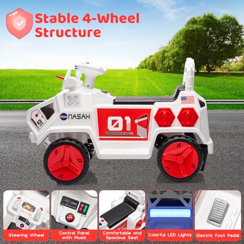 Garvee Ride - P Series: 6V Electric Toddlers Car, with Flash Lights, Music, Easy Control, for Indoor/Outdoor Use, Ride on Toy for Kids