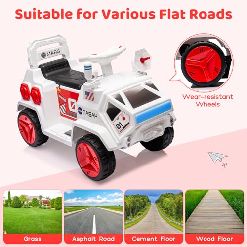Garvee Ride - P Series: 6V Electric Toddlers Car, with Flash Lights, Music, Easy Control, for Indoor/Outdoor Use, Ride on Toy for Kids