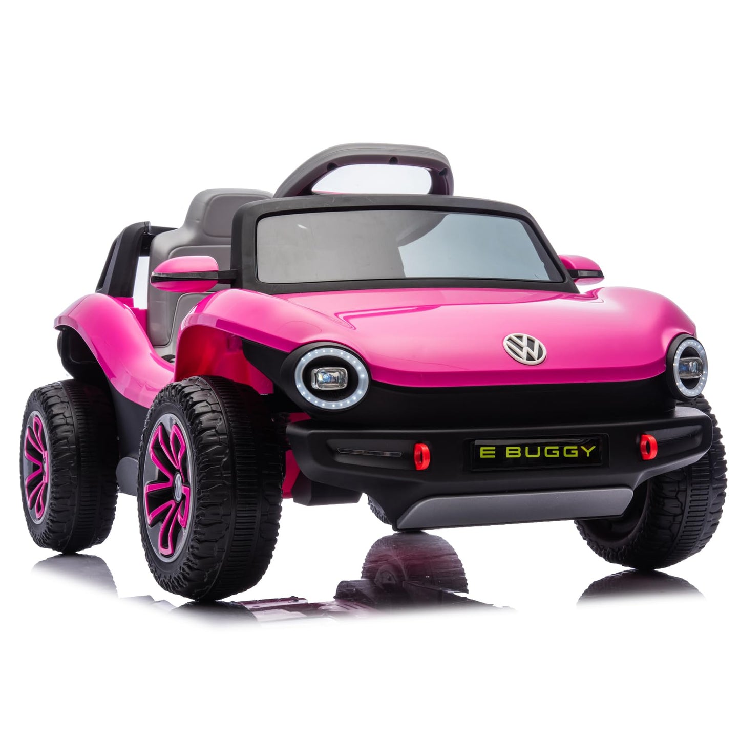 Garvee Ride - P Series: 12V Ride-On Toy With Remote Control | LED Lights, MP3, and Bluetooth | For Boys and Girls, Pink