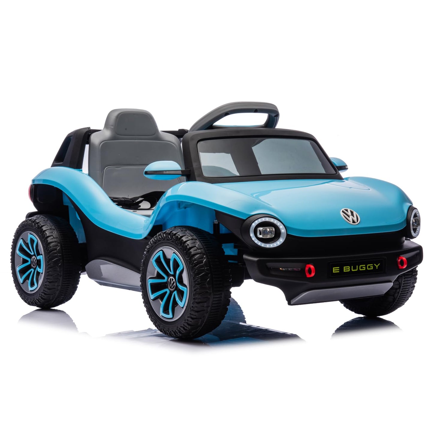 Garvee Ride - P Series: 12V Ride-On Toy With Remote Control | LED Lights, MP3, and Bluetooth | For Boys and Girls, Blue