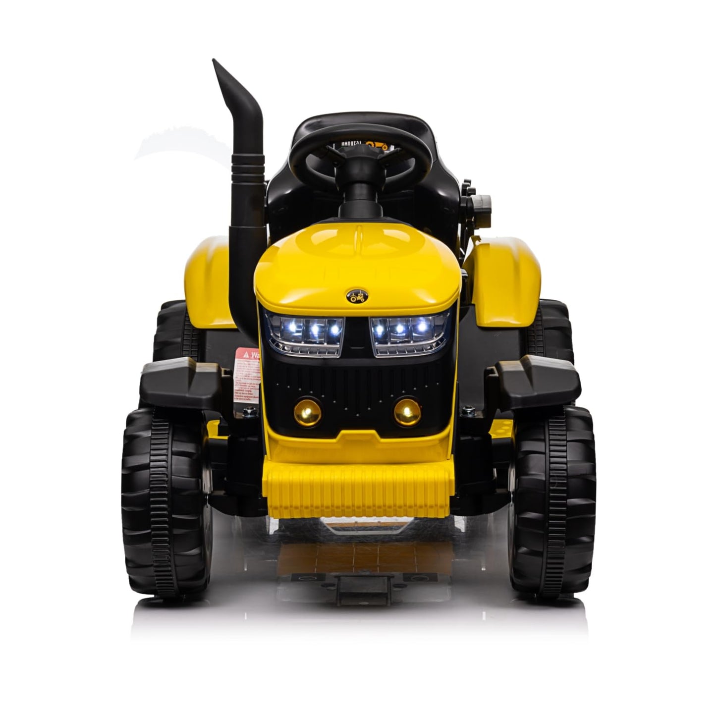 Garvee Ride - P Series: 12V Remote Control Tractor for Kids: 7-LED Lights, Safety Belt, for Ages 3+