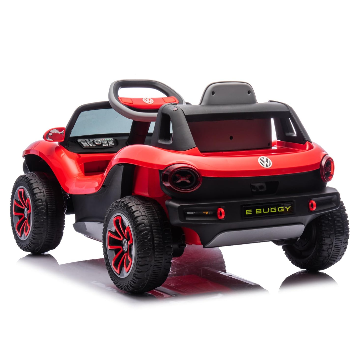 Garvee Ride - P Series: 12V Ride-On Toy With Remote Control | LED Lights, MP3, and Bluetooth | For Boys and Girls, Red