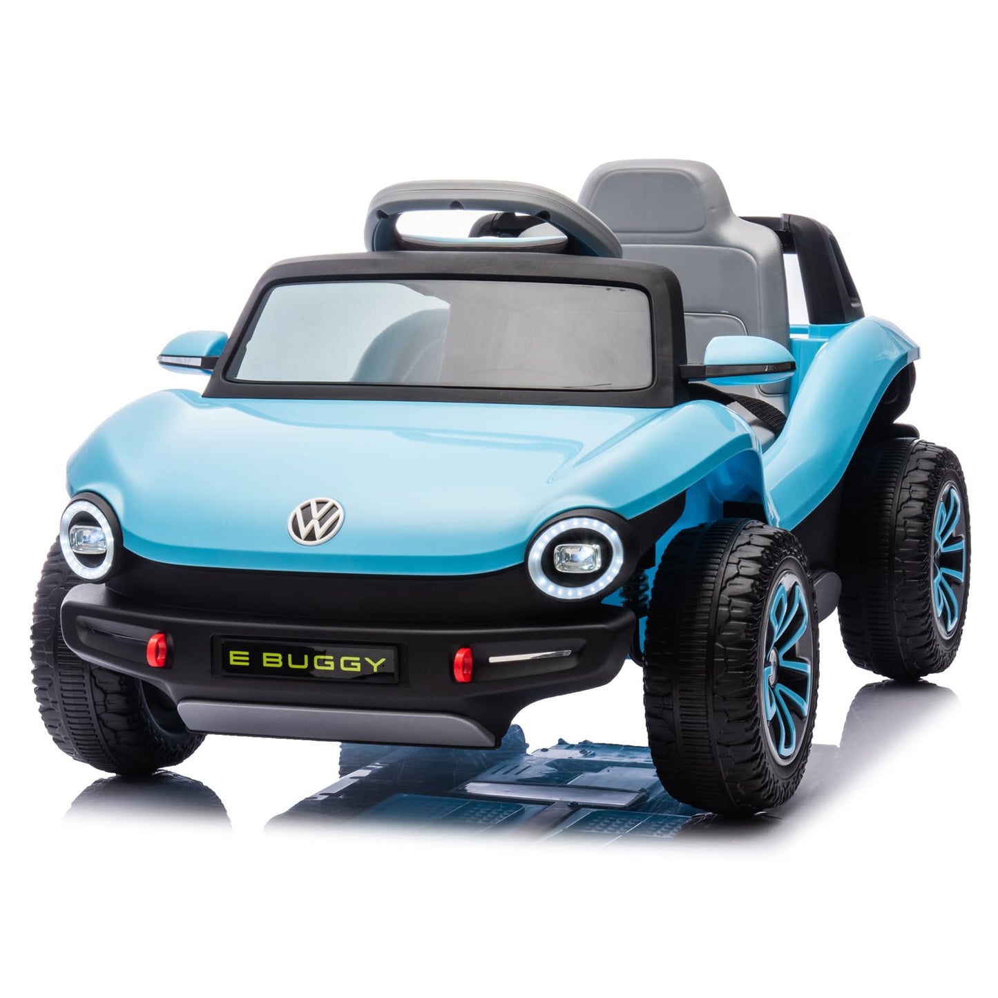 Garvee Ride - P Series: 12V Ride-On Toy With Remote Control | LED Lights, MP3, and Bluetooth | For Boys and Girls, Blue