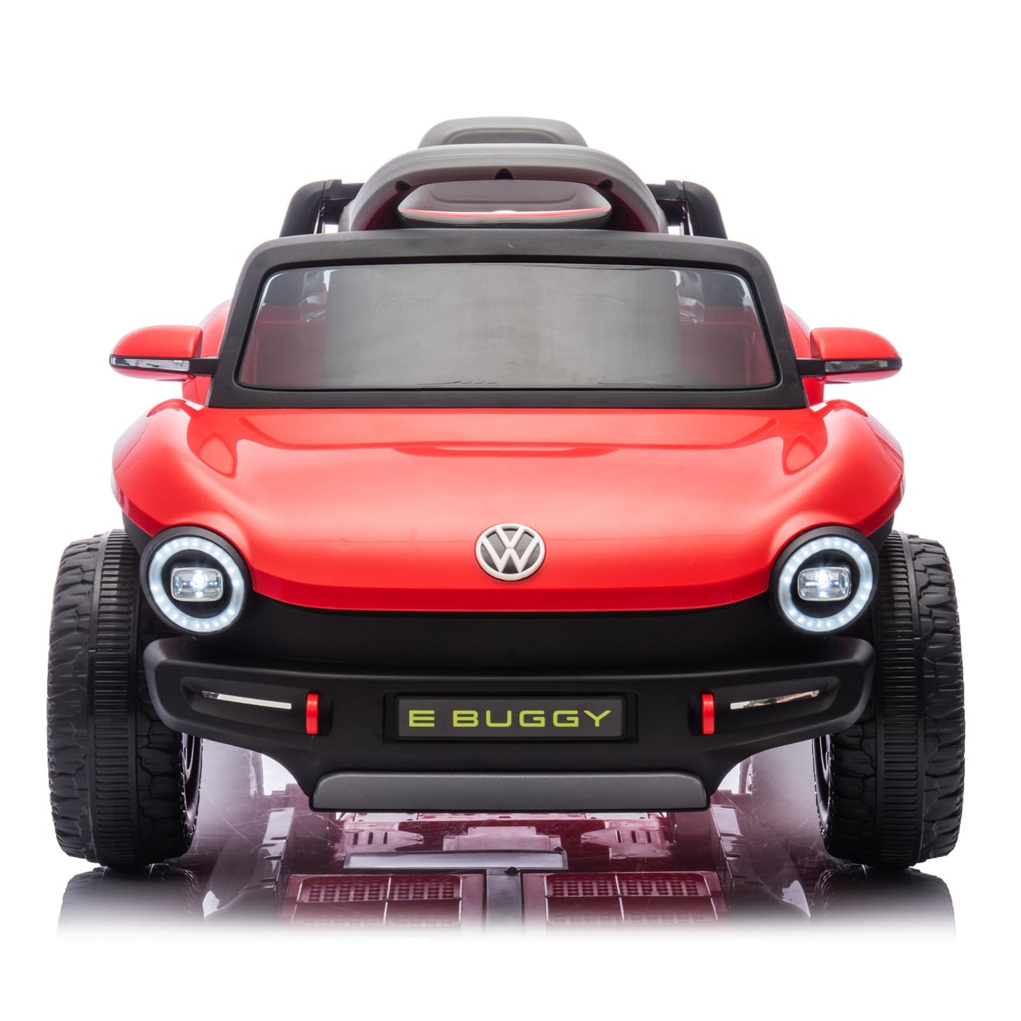 Garvee Ride - P Series: 12V Ride-On Toy With Remote Control | LED Lights, MP3, and Bluetooth | For Boys and Girls, Red