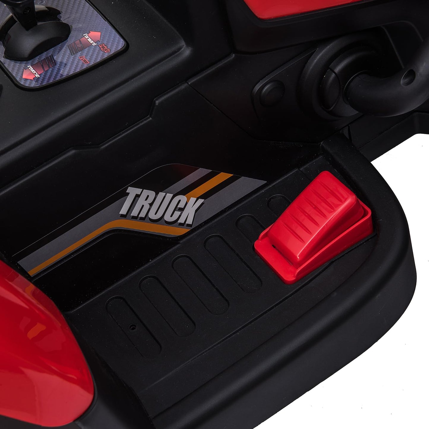 Garvee Ride - P Series: 12V Electric Tractor & Trailer for Kids, 3-6 Yrs - With RC - Red / 25W