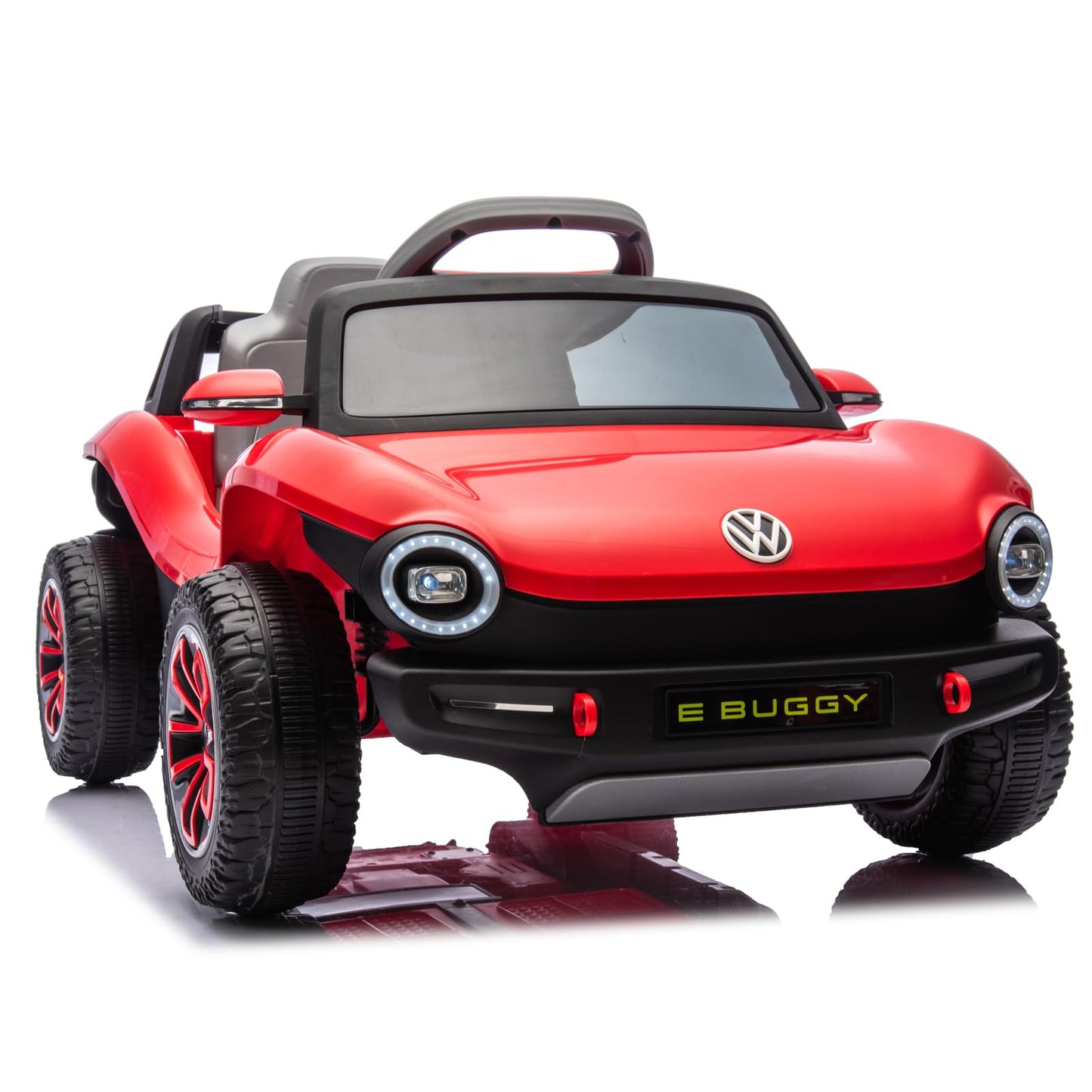 Garvee Ride - P Series: 12V Ride-On Toy With Remote Control | LED Lights, MP3, and Bluetooth | For Boys and Girls, Red