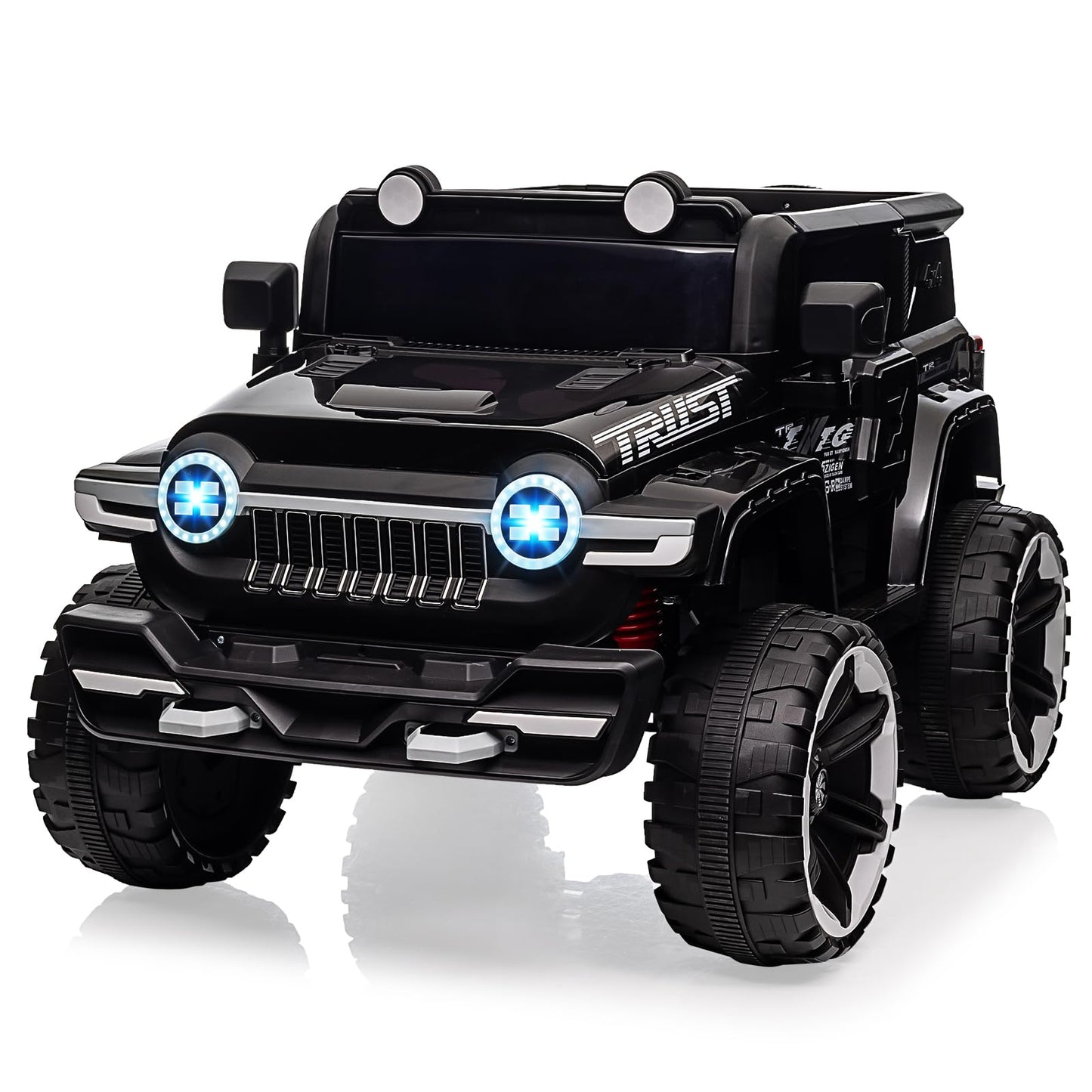 Garvee Ride - P Series: 12V 2-Seater Kids Ride-On Car: Remote Control, Music, LED Lights, for Ages 3-8