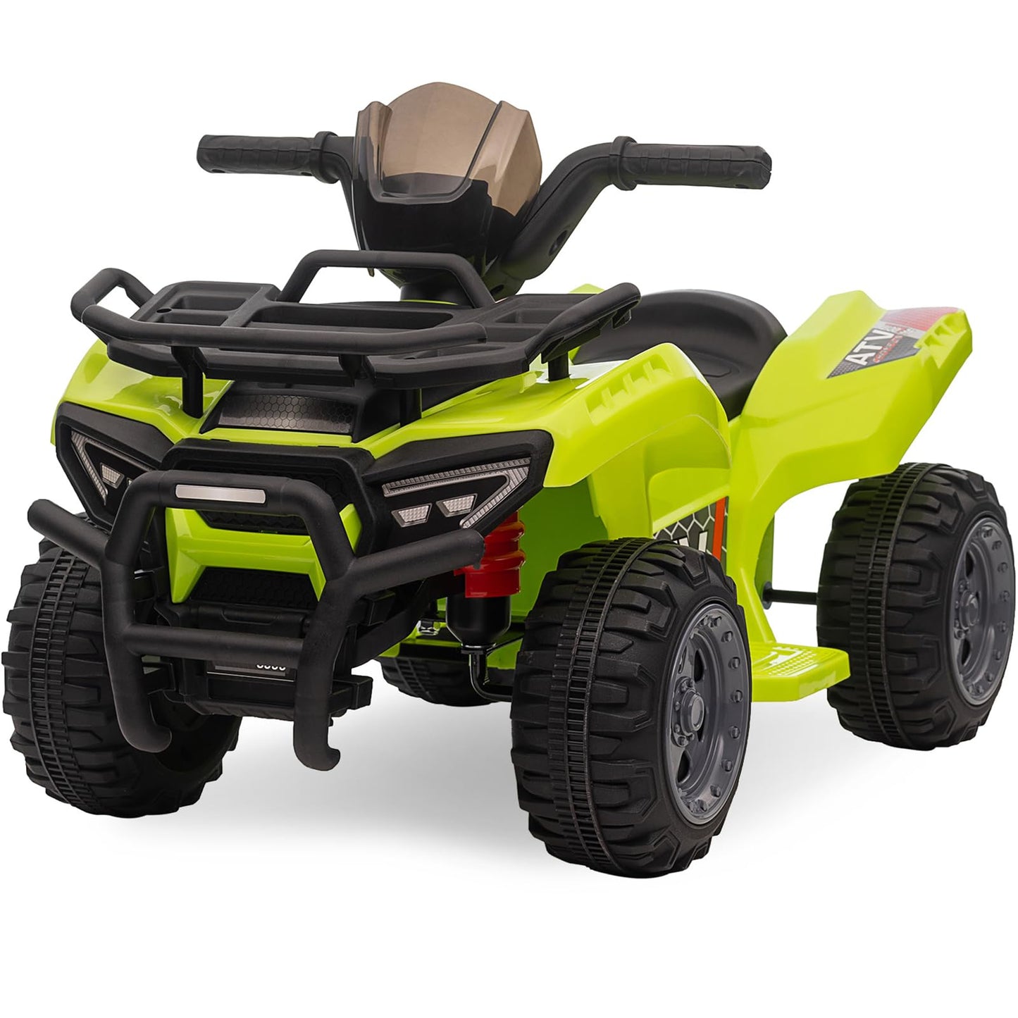 Garvee Kids ATV 4 Wheeler 6V Ride On Toy Car for Toddlers 18-48 Months with Music Green, 27.5"L x 16.5"W x 17.7"H