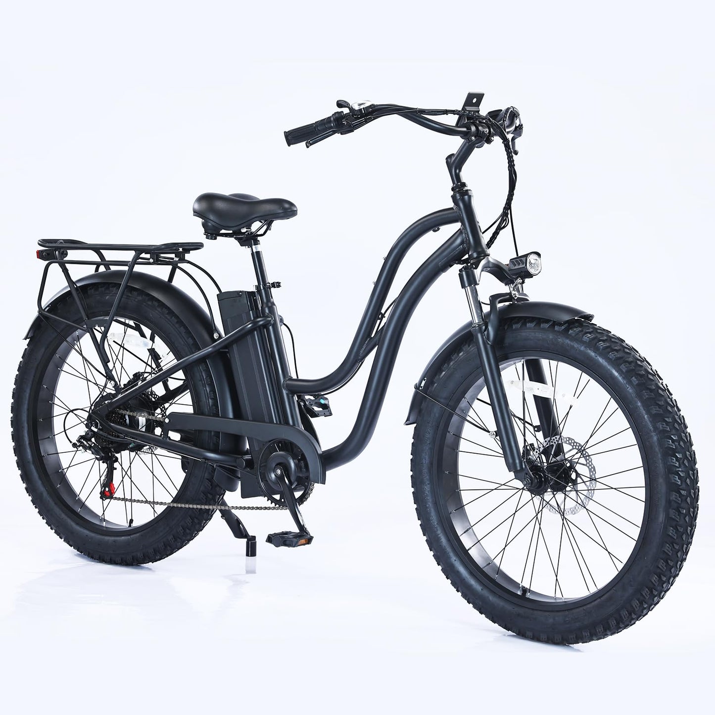 Garvee Beach Electric Cycle, 750W Brushless Motor, 26" Mountain Bike for Adults, 48V/16Ah Removable Battery, Max Speed 32 Miles/Hour, Use Larger Size Display,7 Gears e-Bike,4 Modes