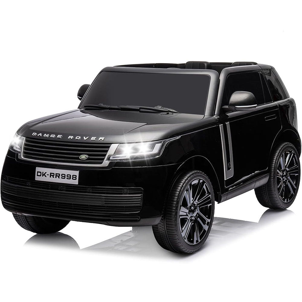 Garvee Ride - P Series: 24V 2-Seater Land Rover Ride-On Car For age 3+, With MP3, 3 Speeds, Remote Control, LED, 4-Wheel Suspension - Black