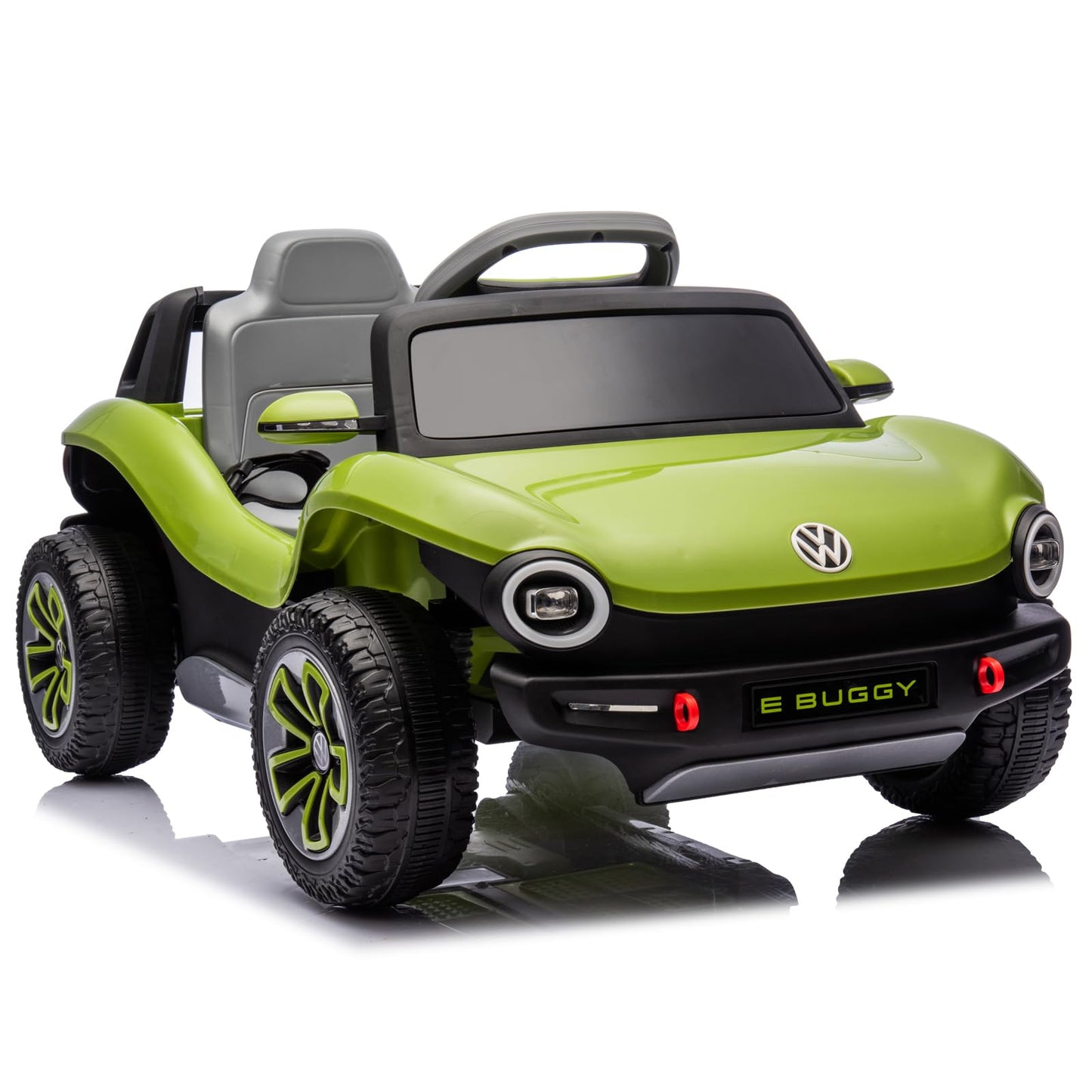 Garvee Ride - P Series: 12V Ride-On Toy With Remote Control | LED Lights, MP3, and Bluetooth | For Boys and Girls, Green