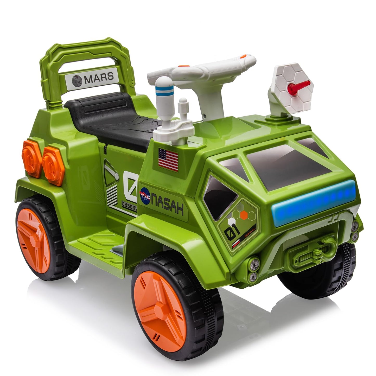 Garvee Ride - P Series: 6V Electric Toddlers Car, with Flash Lights, Music, Easy Control, for Indoor/Outdoor Use, Ride on Toy for Kids