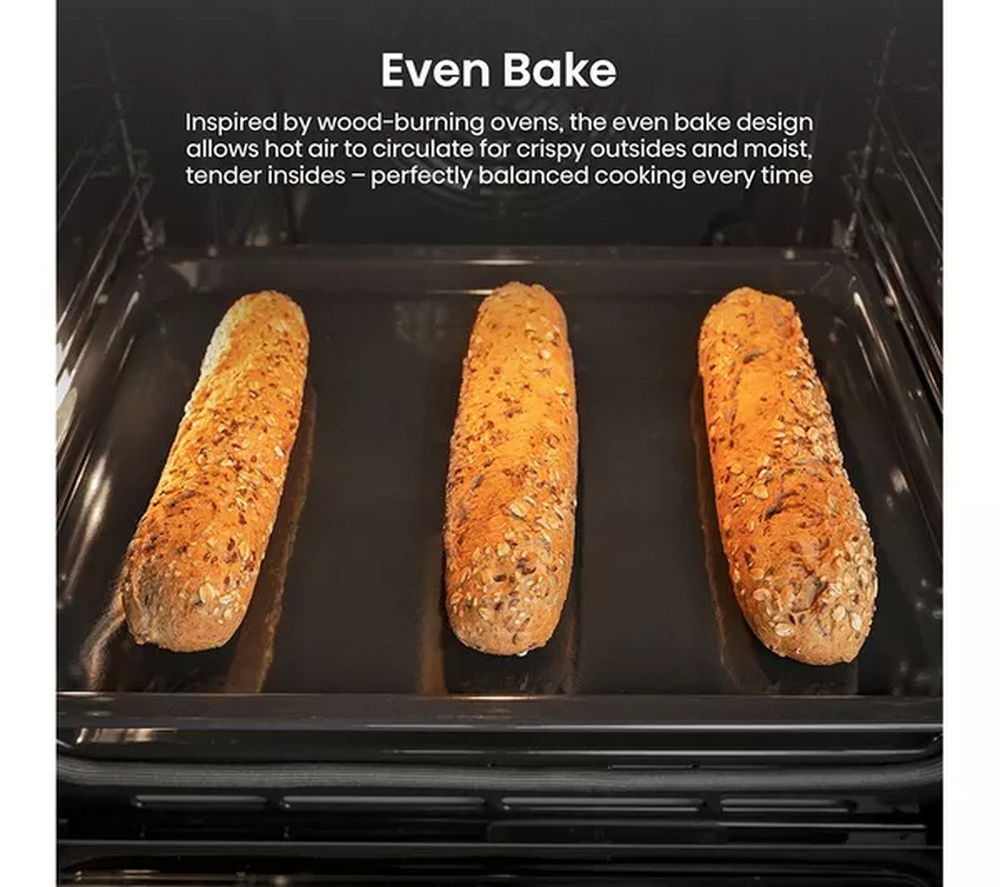 Hisense BI622ABPGUK Hi4 59.5cm Built In Plug & Play Electric Single Steam Oven Jet Black