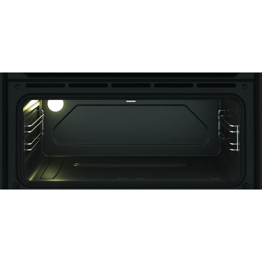 Hotpoint DIH10DIX Built In Electric Double Oven with Enamel Liners Stainless Steel