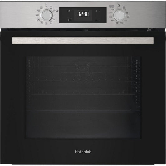 Hotpoint HO278PXUK Class 2 60cm Built In Electric Single Multifunction Pyrolytic Oven Silver