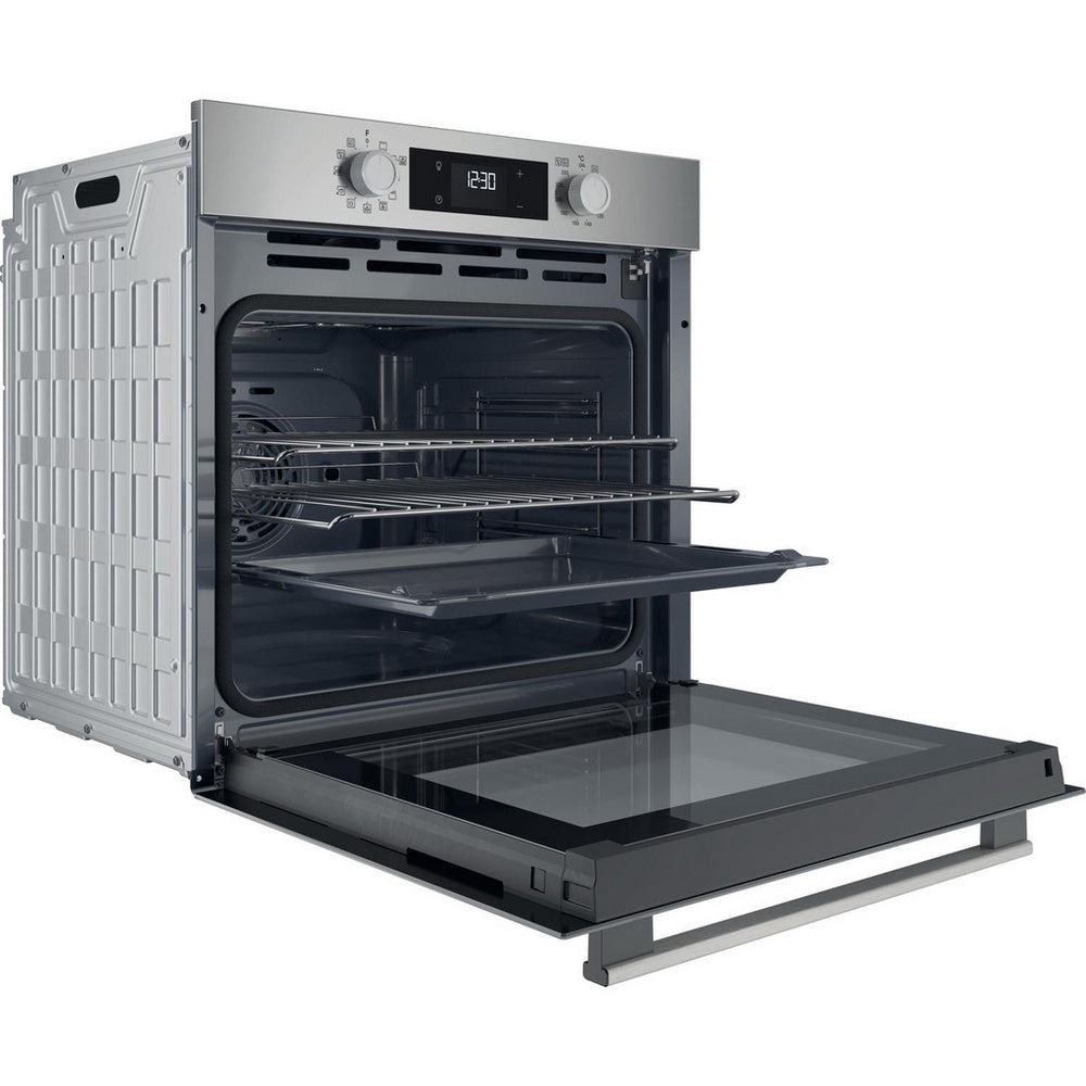 Hotpoint HO278PXUK Class 2 60cm Built In Electric Single Multifunction Pyrolytic Oven Silver