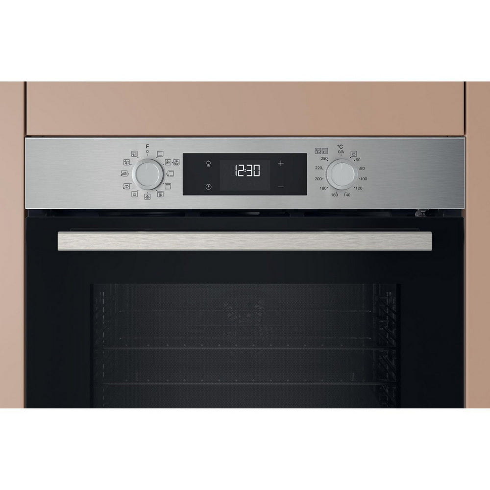 Hotpoint HO278PXUK Class 2 60cm Built In Electric Single Multifunction Pyrolytic Oven Silver