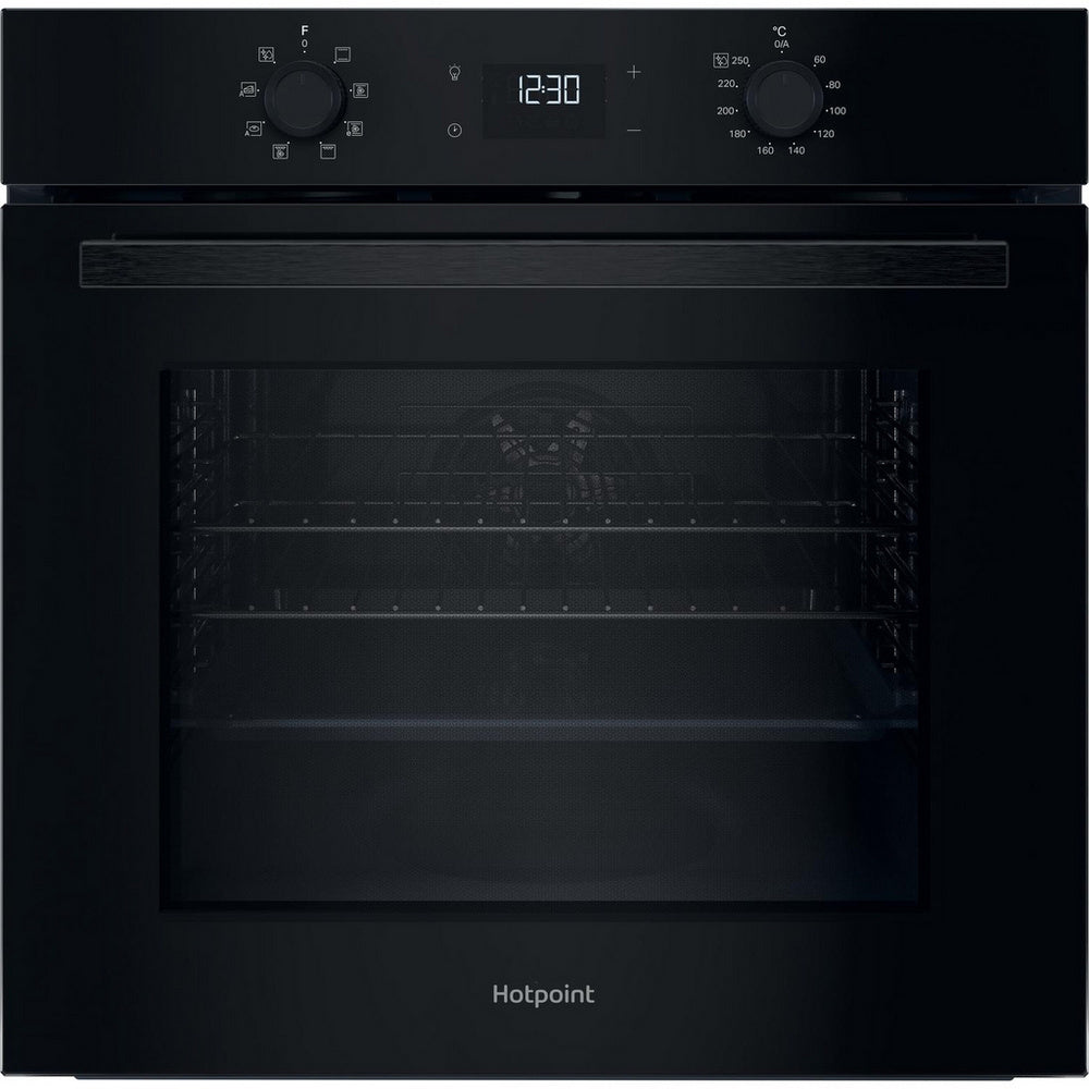 Hotpoint HO455HBUK Class 2 Built-In Single Multifunction Oven with Multiflow Black