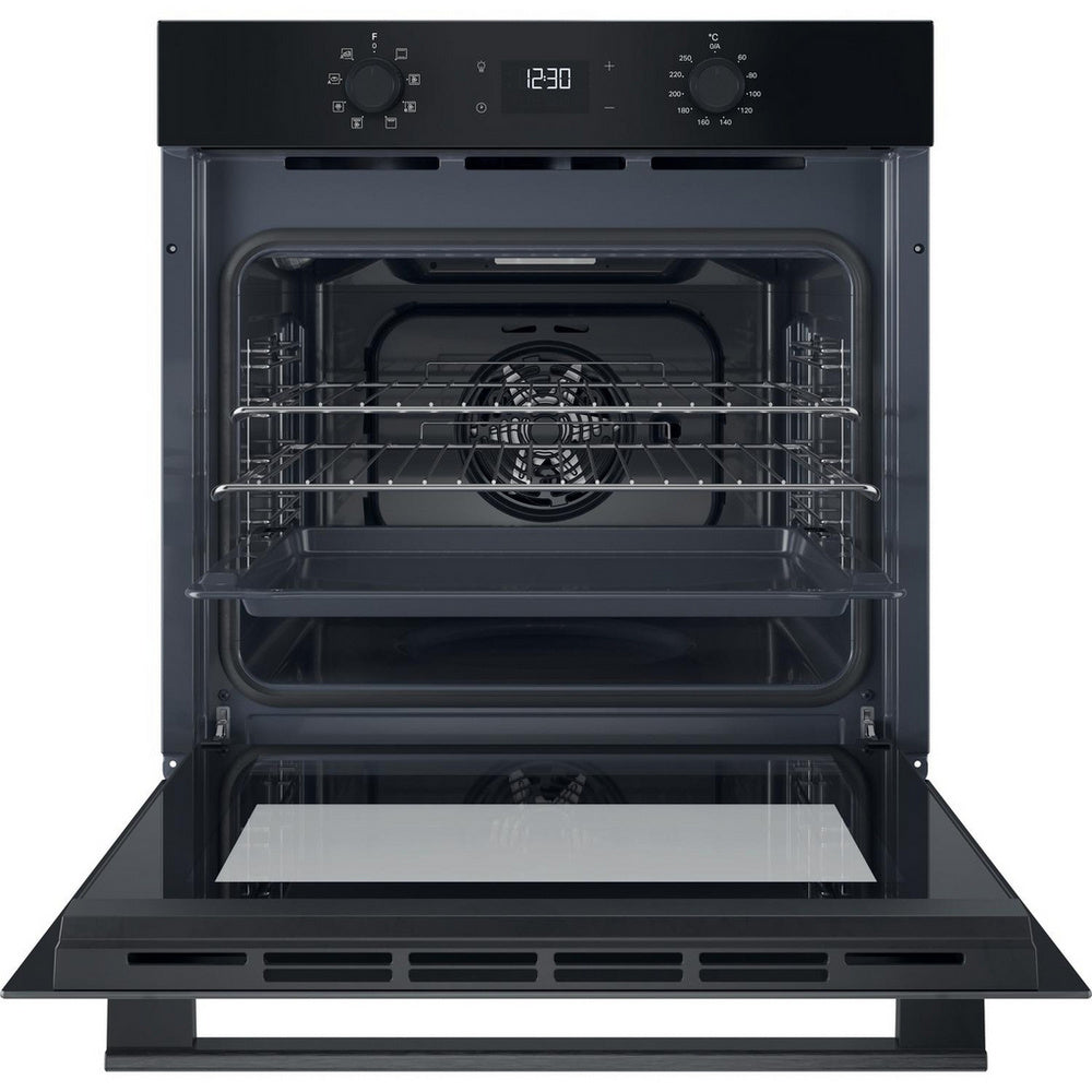 Hotpoint HO455HBUK Class 2 Built-In Single Multifunction Oven with Multiflow Black