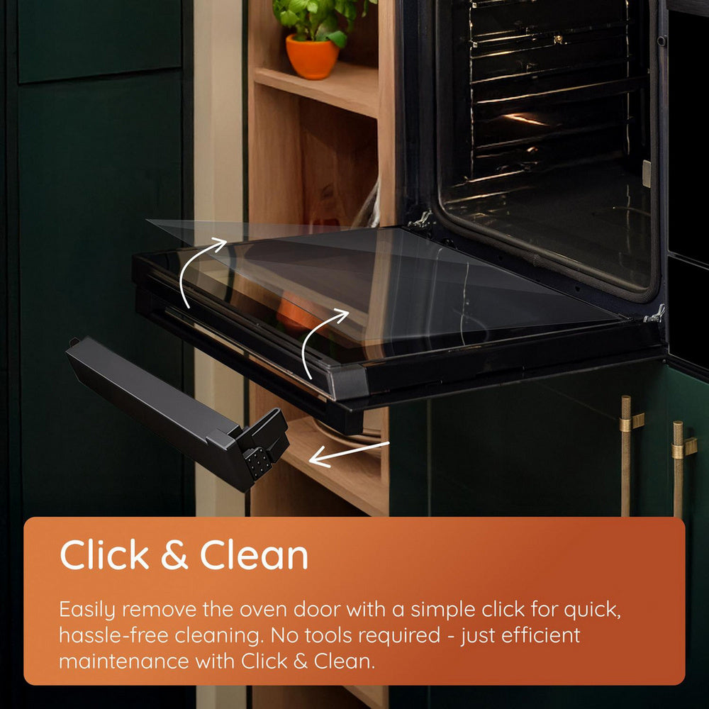 Hotpoint HO455HBUK Class 2 Built-In Single Multifunction Oven with Multiflow Black