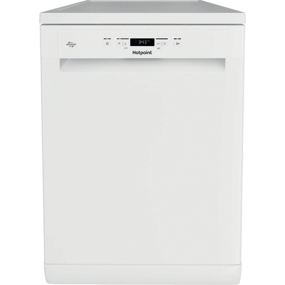 Hotpoint HP2FFC14BN6WUK Freestanding Dishwasher with ActiveDry 14 Place Settings White