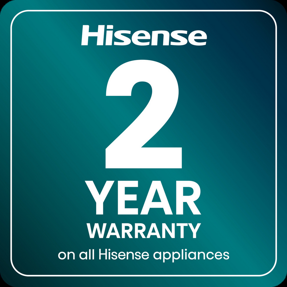 Hisense Hi4 HS523E15WUK Freestanding Slimline Dishwasher 10 Place Settings White