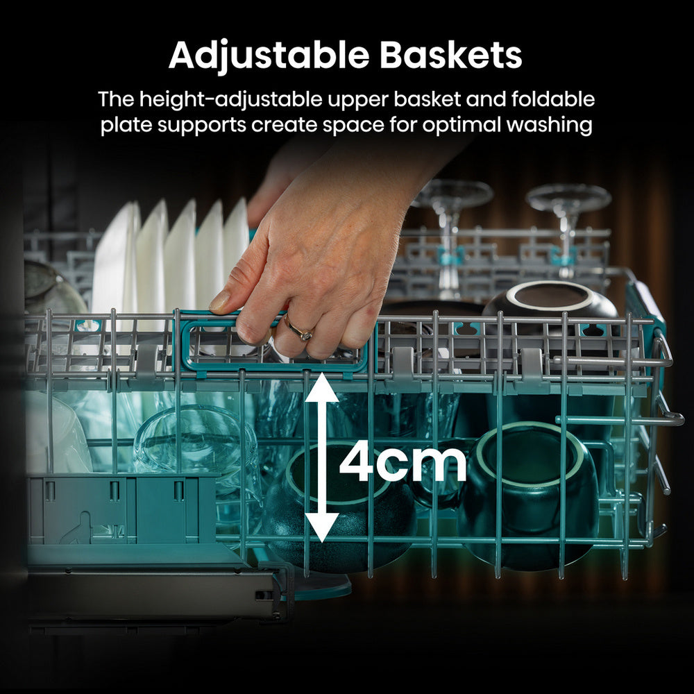 Hisense Hi6 HV16AUK Full-Size Fully Integrated Dishwasher 16 Place Settings