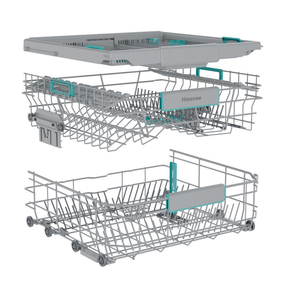 Hisense Hi6 HV16AUK Full-Size Fully Integrated Dishwasher 16 Place Settings