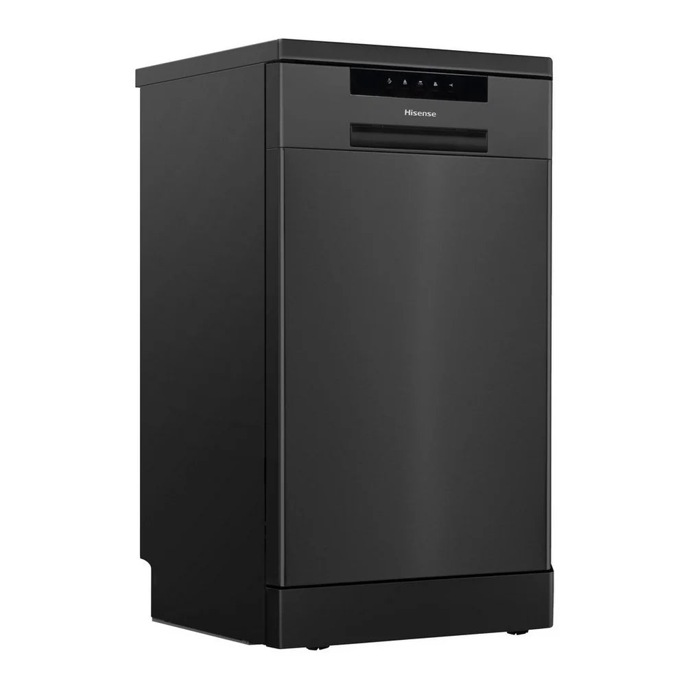 Hisense HS523E15BUK Slimline Freestanding Dishwasher 10 Place Settings Black - E Rated