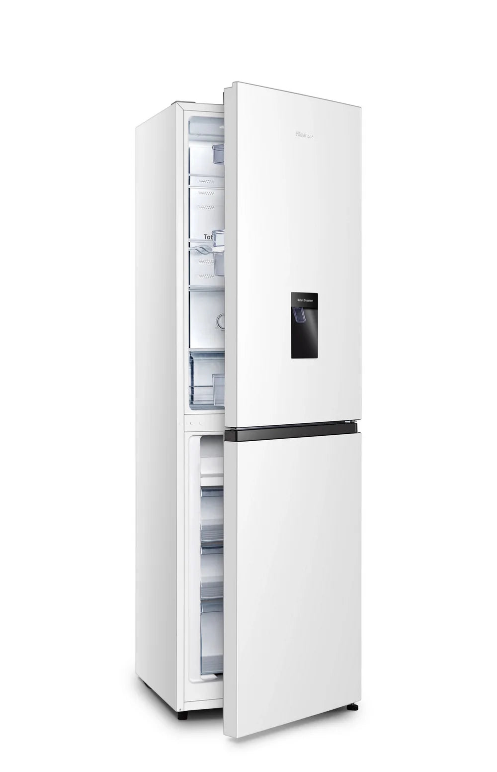Hisense RB327N4WWE 50/50 Total No Frost Fridge Freezer White - E Rated