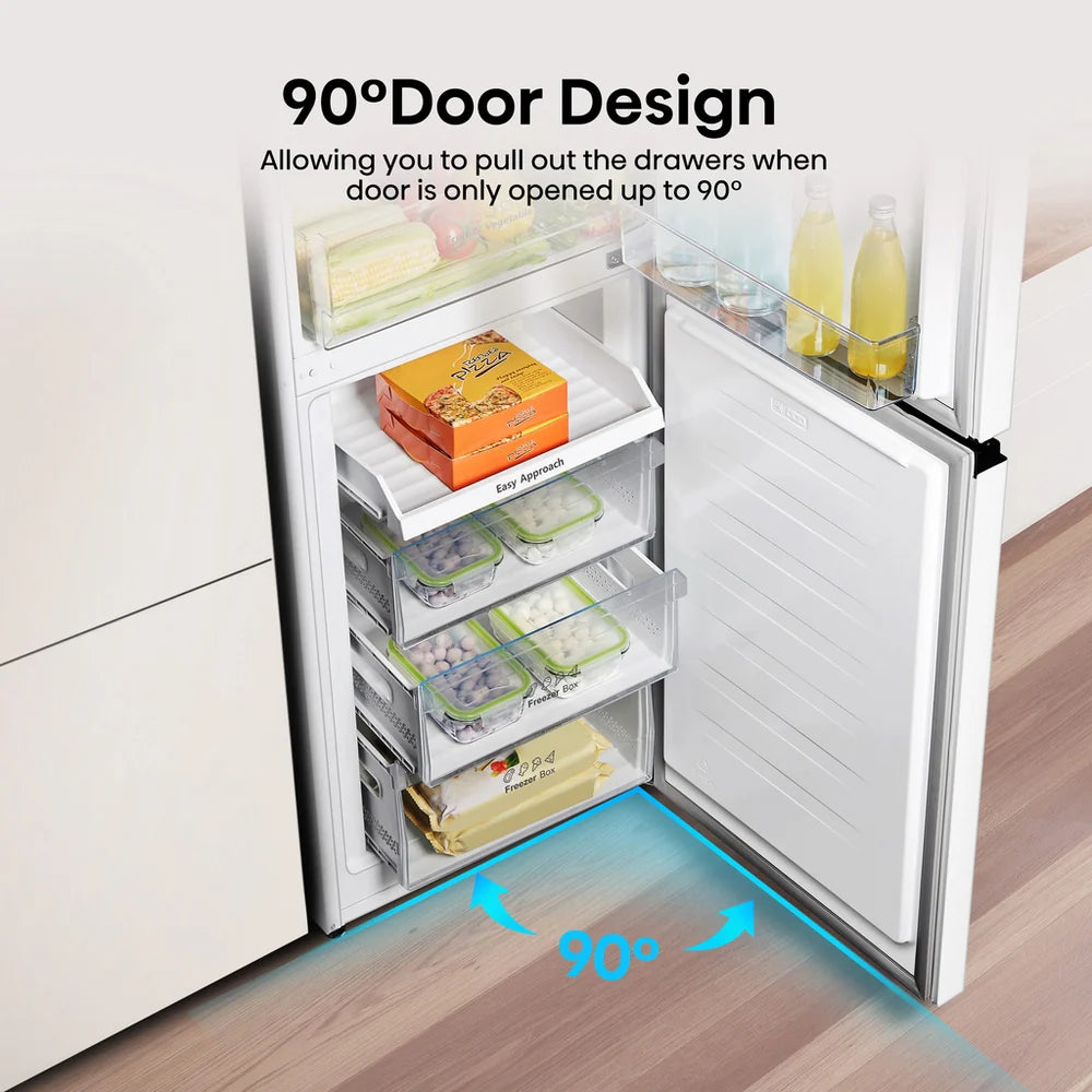 Hisense RB327N4WWE 50/50 Total No Frost Fridge Freezer White - E Rated
