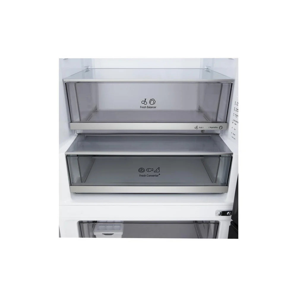 LG GBBW322CPY 465L Fit & Max Total No Frost Fridge Freezer Silver